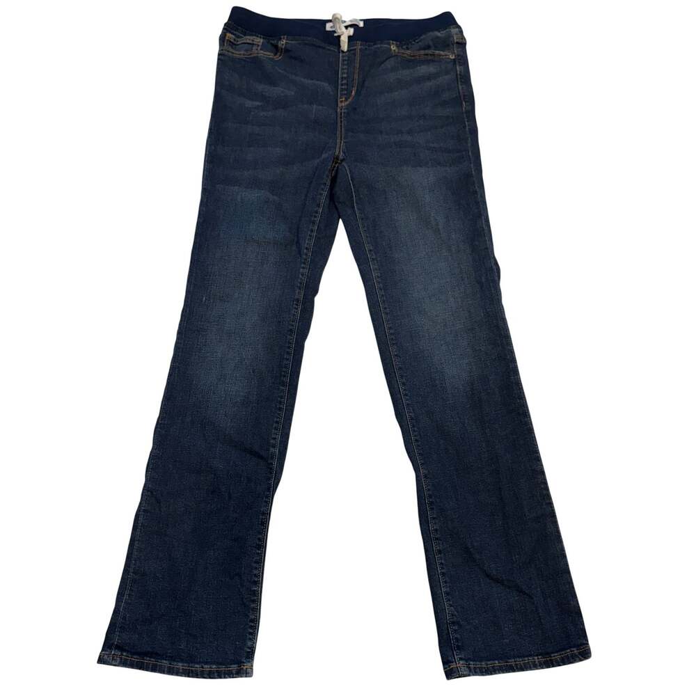 Old Navy Boys 18 Husky Karate Slim Drawstring Stretch Jeans